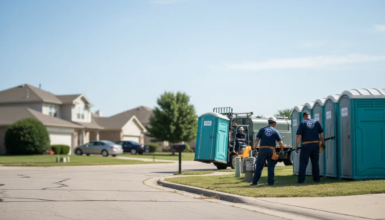 Porta Potty Rental in Cuyahoga Falls, OH near me